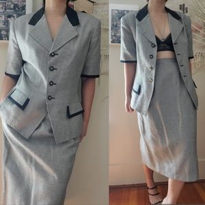 Vintage Skirt Suit Set